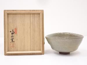 宗仙造　花の雲茶碗